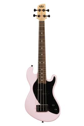 Kala Solid Body 4-String Pale Pink Fretted U•BASS