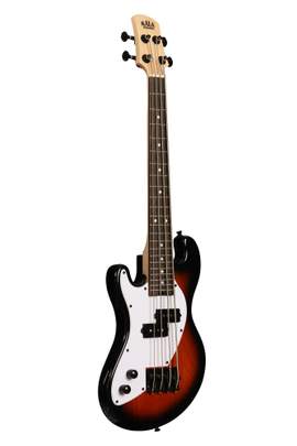 Kala Solid Body 4-String Tobacco Burst Fretted U•BASS Left-Handed