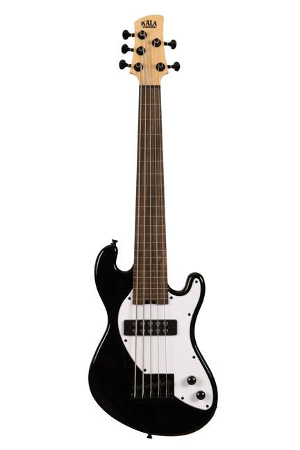 Kala Solid Body 5-String Black Fretless U•BASS