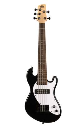 Kala Solid Body 5-String Black Fretted U•BASS