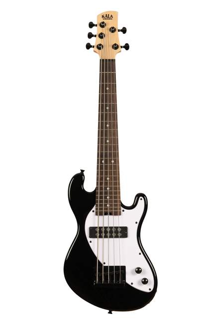 Kala Solid Body 5-String Black Fretted U•BASS