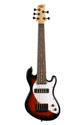 Kala Solid Body 5-String Tobacco Burst Fretted U•BASS