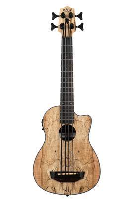 Kala Spalted Maple Acoustic-Electric U•BASS