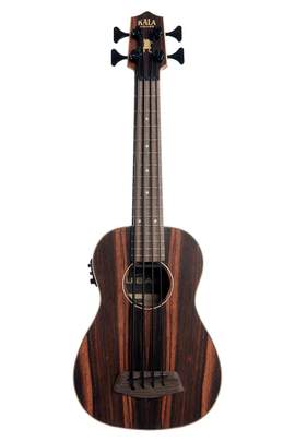 Kala Striped Ebony Acoustic-Electric U•BASS Rosewood