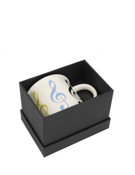 Tasse Violinschlüssel bunt