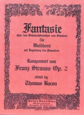 Strauß, F: Fantasie über den Sehnsuchtswalzer von Schubert op 2 op. 2