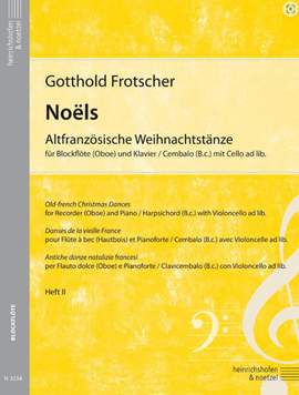 Noëls - Altfranzösiche Weihnachtstänze, Heft 2 Volume 2