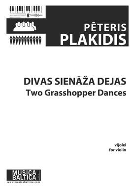 Plakidis, Peteris: Two Grasshopper Dances (violin)
