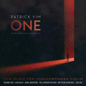 One: New Music for Unaccompanied Violin