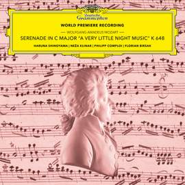Mozart: Serenade in C Major, K. 648 'A Very Little Night Music' (Version for 2 Violins, Cello & Harpsichord)