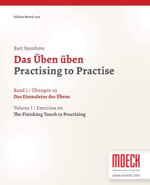 Spanhove, B: Das Üben üben 1 Vol 1