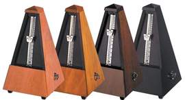 Wittner Metronome Pyramid shape Cherry wood-coloured, matt