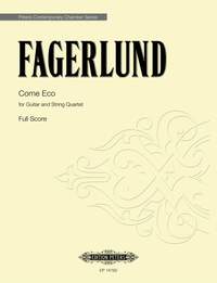 Fagerlund, Sebastian: Come Eco (score and parts)