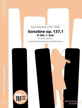 Schubert, F: Sonatine op. 137/1 op. 137,1 D 384