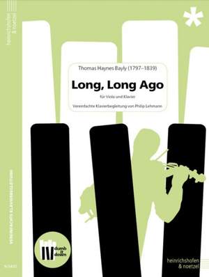 Bayly, T H: Long, Long Ago