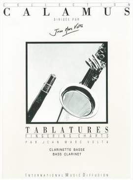 Volta, J M: Tablatures pour clarinette basse
