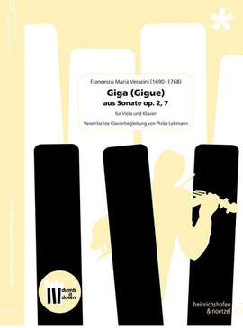 Veracini, F M: Giga (Gigue) aus Sonate op.2, 7 op. 2/7