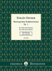 Efrain Oscher: Barroqueana Sudamericana Nr. 1 / KlA