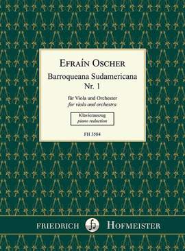 Efrain Oscher: Barroqueana Sudamericana Nr. 1 / KlA