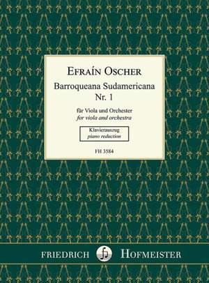Efrain Oscher: Barroqueana Sudamericana Nr. 1 / KlA