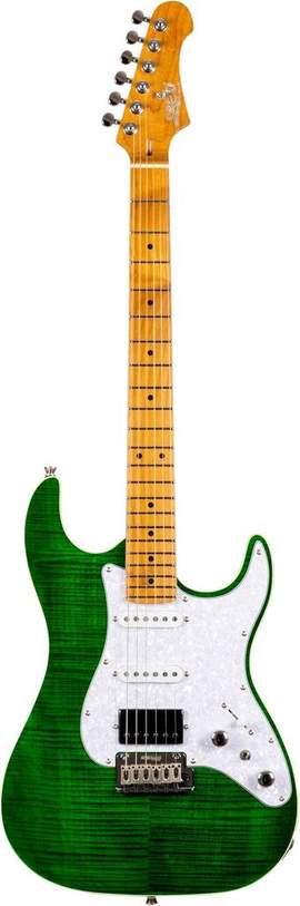 Jet: Electric Guitar - JS600 Trans Green