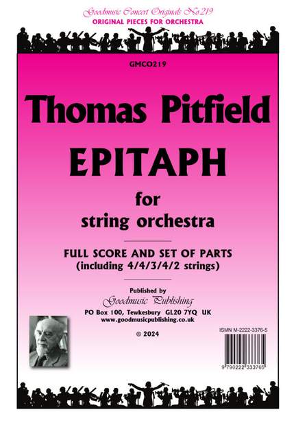 Thomas Pitfield: Epitaph