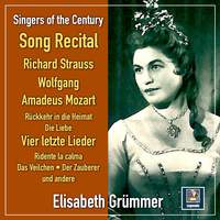 Elisabeth Grümmer: Song Recital - Strauss & Mozart