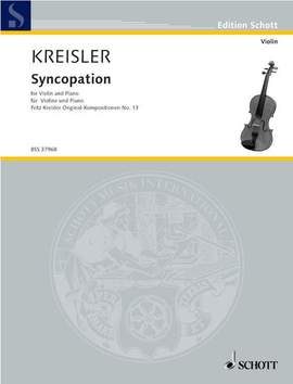 Kreisler, Fritz: Syncopation Nr. 13