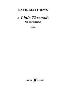 David Matthews: A Little Threnody