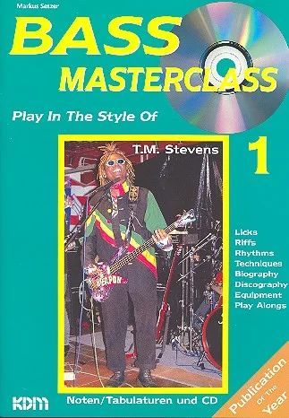 Setzer, M: Bass masterclass 1