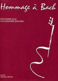 Zinowsky, A: Hommage a Bach