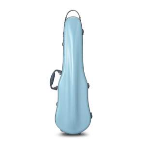 Spirit Pc Shaped Violin Case Light Blue 1/2-1/4