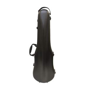 Spirit Pc Shaped Violin Case Matt Black 1/2-1/4