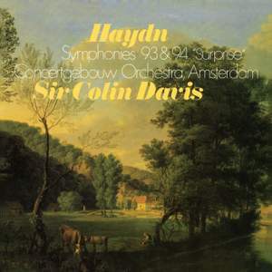 Haydn: Symphony No. 93; Symphony No. 94; Symphony No. 96