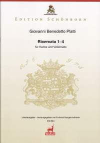 Platti, G B: Ricercata 1-4