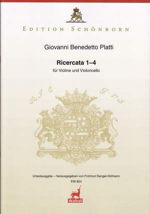 Platti, G B: Ricercata 1-4