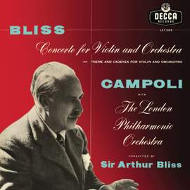 Bliss: Violin Concerto; Theme and Cadenza