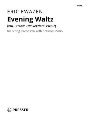 Ewazen, E: Evening Waltz - Score