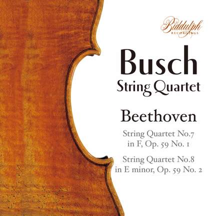 Beethoven: String Quartets Nos. 7 & 8 'Rasumovsky'