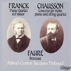 Franck, Chausson & Fauré: Chamber Works
