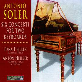 Soler: 6 Concertos for 2 Keyboards