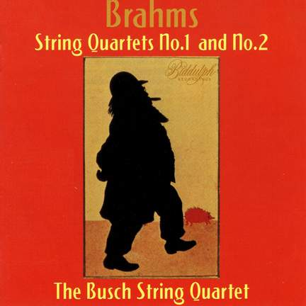 Brahms: String Quartets Nos. 1 & 2