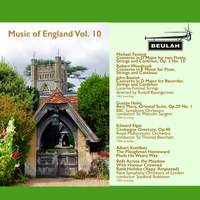 Music of England, Vol. 10