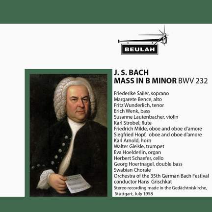 Bach: Mass in B Minor, BWV 232