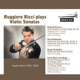 Ruggiero Ricci Plays Violin Sonatas