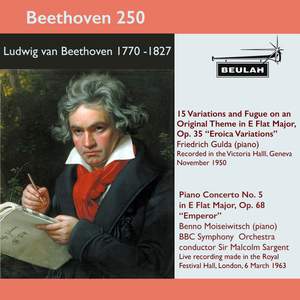 Beethoven 250 Erocia Variations, Piano Concerto No. 5 'emperor'