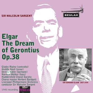 Elgar the Dream of Gerontius Op.38