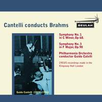 Cantelli Conducts Brahms