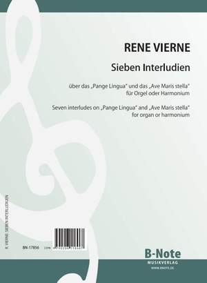 Vierne, R: Sieben Interludien für Orgel oder Harmonium
