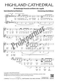 Korb, M: Highland Cathedral